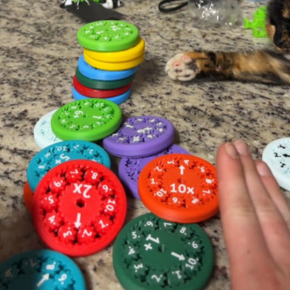 Math Mastery Spinner: Engage & Learn with Fun!