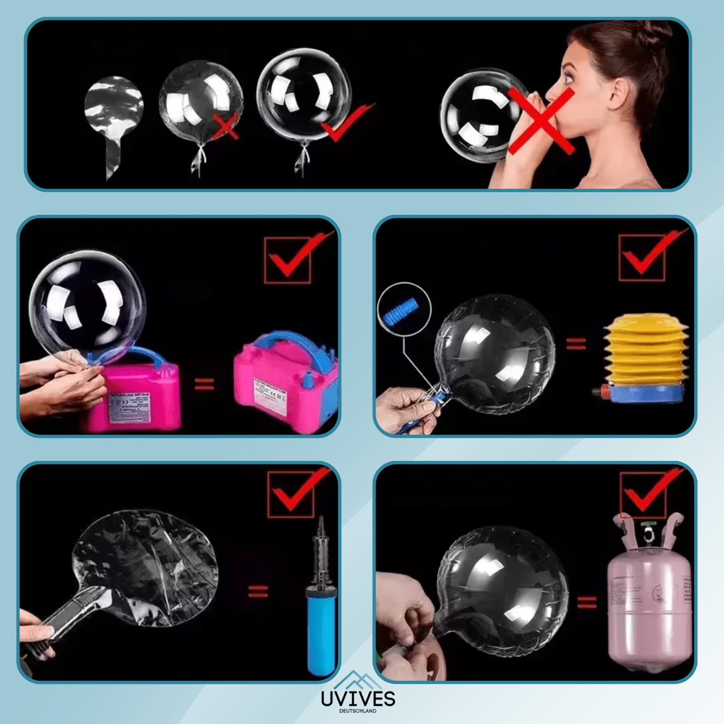 5+5 FREE | Transform Any Party with Warm, Reusable LED Balloon Lights