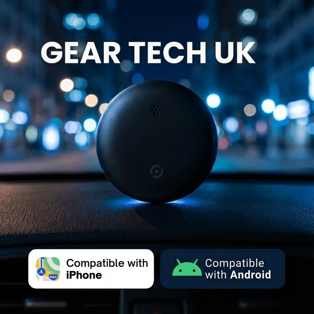 24/7 Security Car Tracker with Mobile App Access – Compact Design