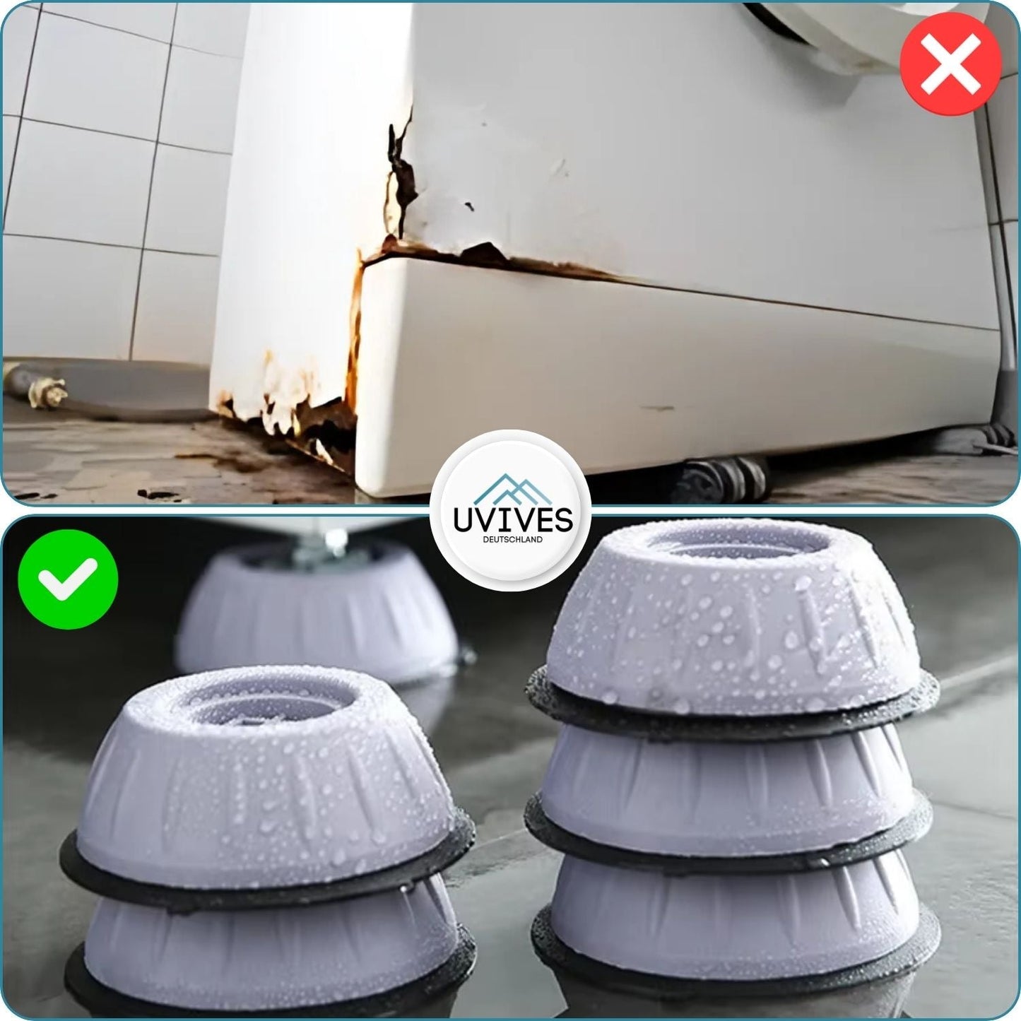 Buy 2 Get 2 Free | Anti-Vibration Pads for Stability