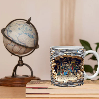 3D Mug with Library Note Design