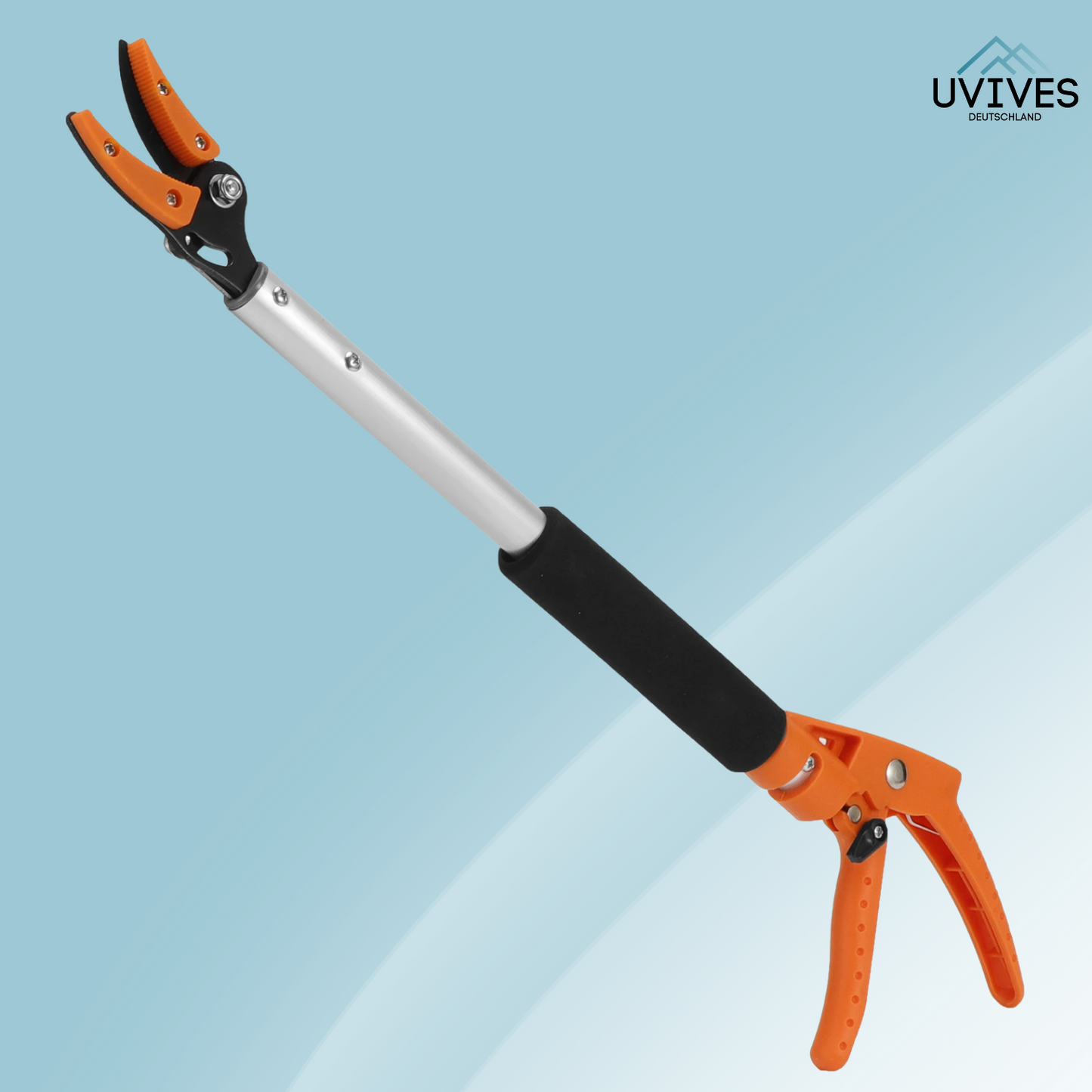 Effortless Cutting Tool for Tall Hedges