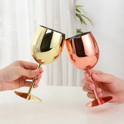 Elegant Stainless Steel Wine Goblet for Every Occasion
