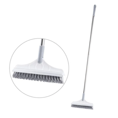 Dual-Action Floor Cleaner Brush