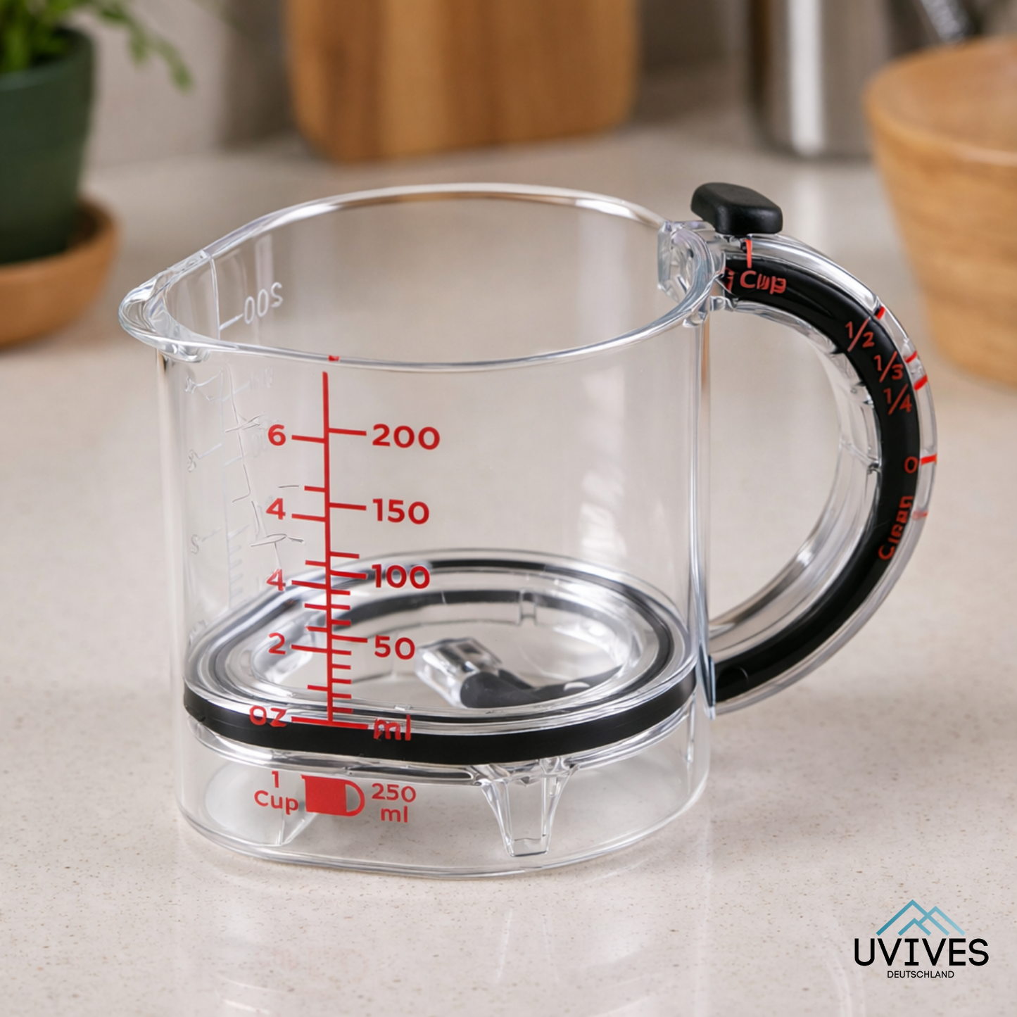 Leak-Proof Measuring Cup for Accurate Measurements Every Time