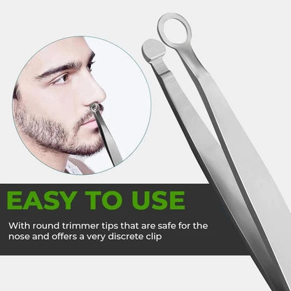 Nose Hair Tweezers for Trimming - Universal Design