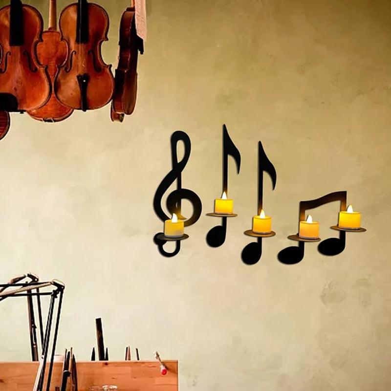 Melody Glow Wall Candle Holder