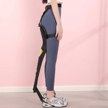 Folding Sports Chair - Portable Wearable Exoskeleton Design