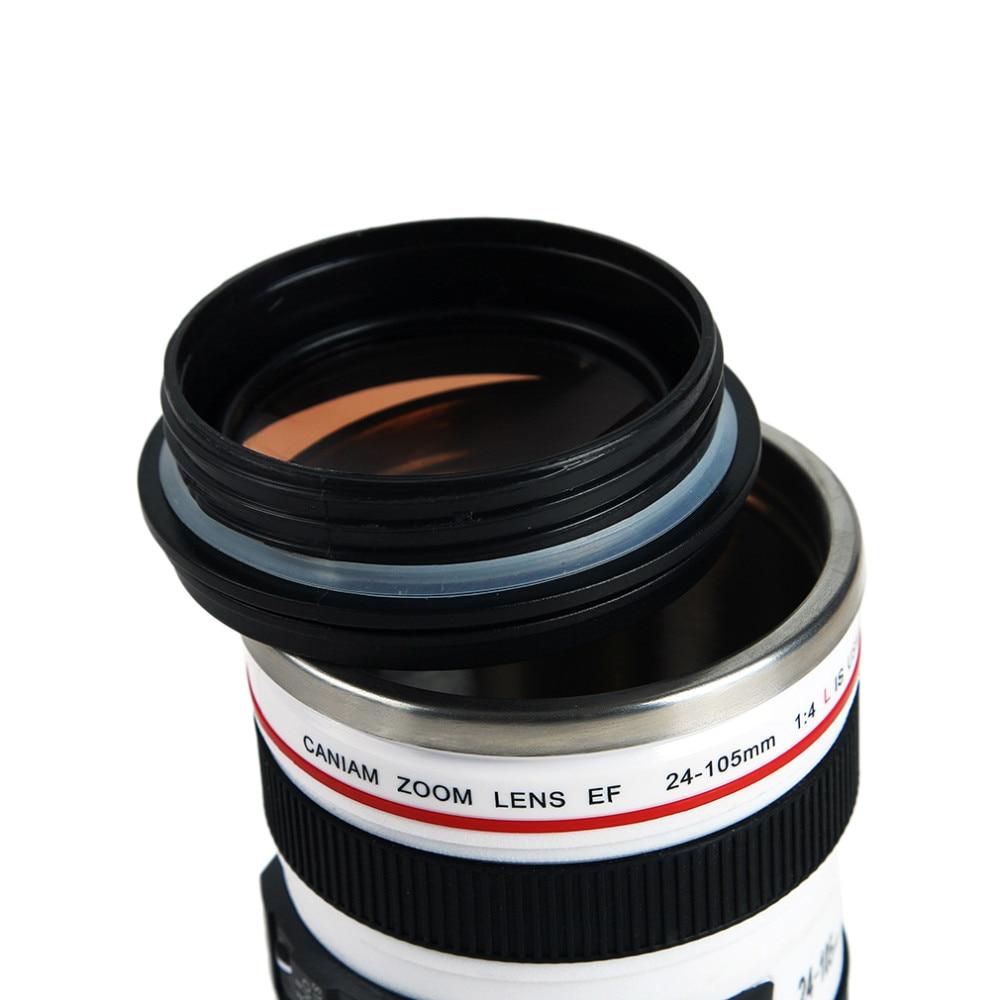Camera Lens-Shaped Coffee Mug