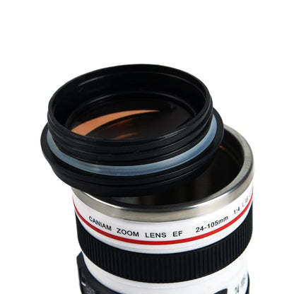 Camera Lens-Shaped Coffee Mug