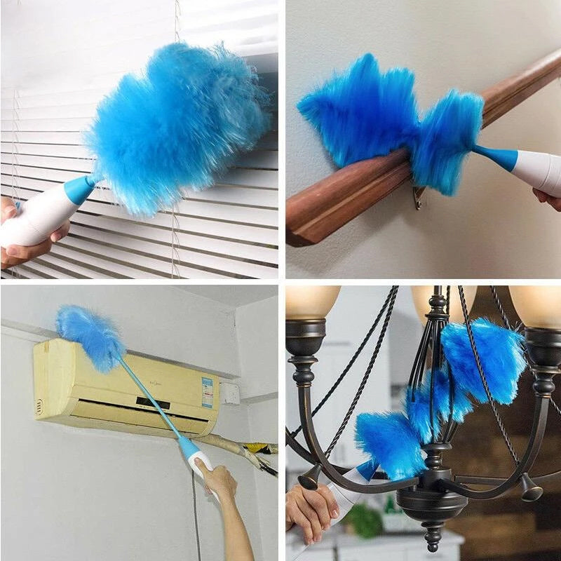 Adjustable Electric Duster with 360° Rotating Head