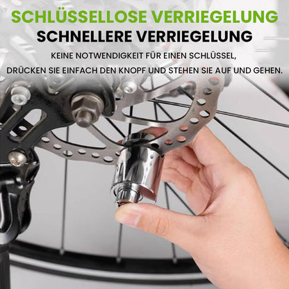 Wheel Disc Lock with Anti-Theft Design and 2 Keys