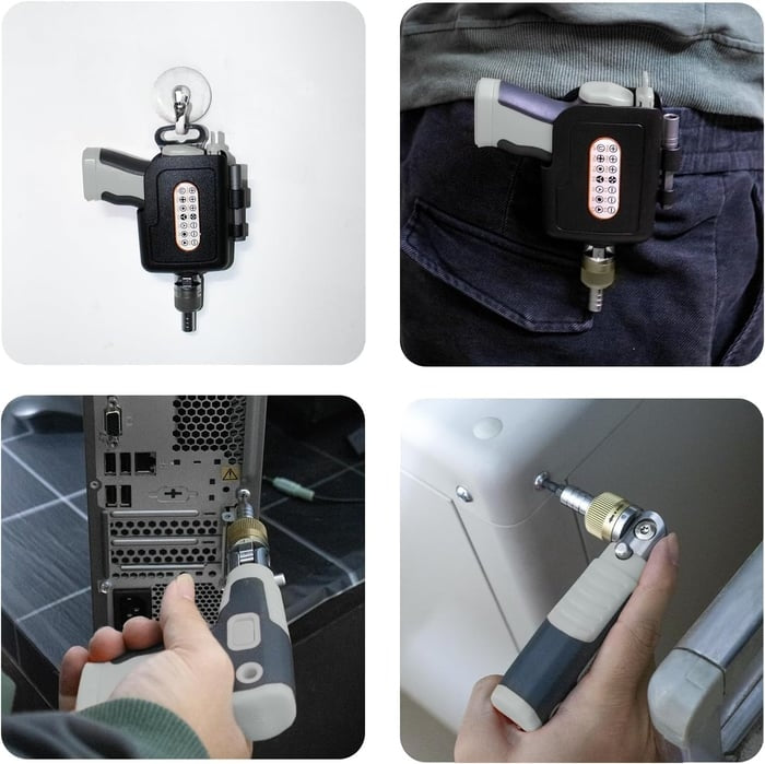 Versatile 16-in-1 Screwdriver Toolkit for Every Task