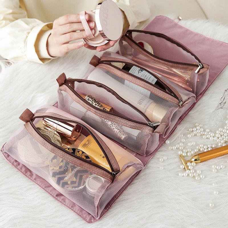 4-in-1 Travel Cosmetic Organizer Bag