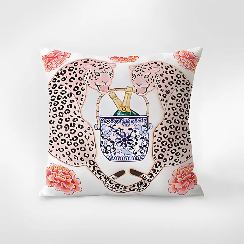 Artistic Zebra Print Throw Pillow Cover for Stylish Spaces