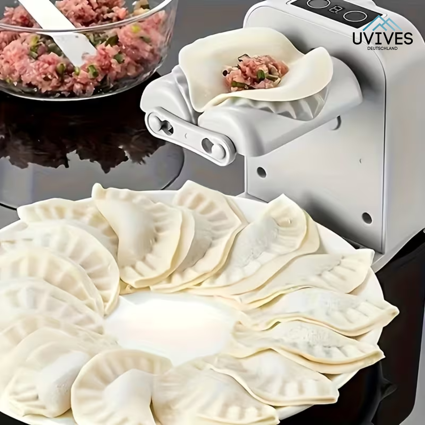 Automatic Dumpling Maker - Quickly Fold Perfect Dough Pockets