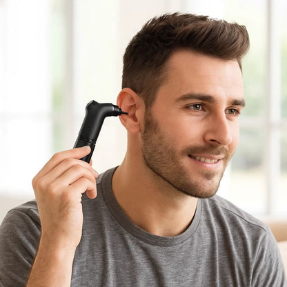 Electric Ear Wax Cleaner – Adjustable Water Jet with Silicone Tip