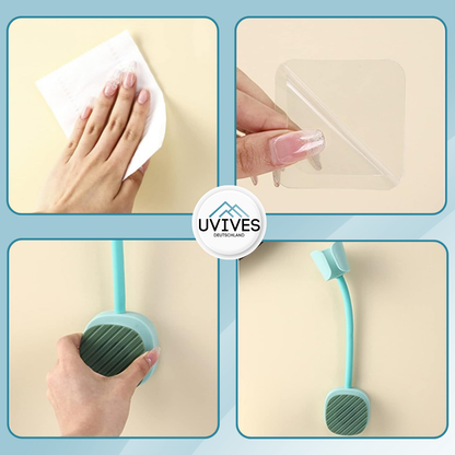 Hands-Free Hair Styling Tool for a Dry Grip
