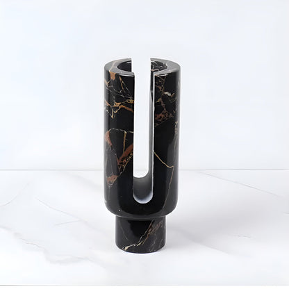 Sleek Marble Candle Stand for Elegant Interiors