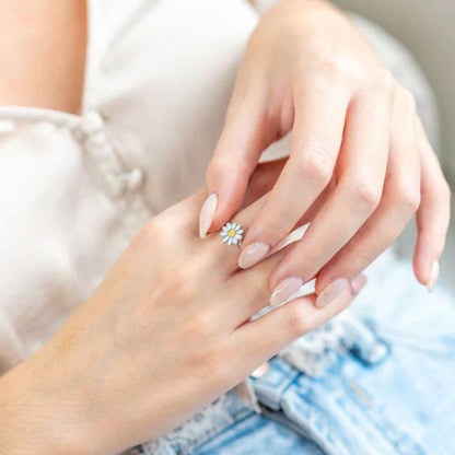 Stress Relief Ring - Stylish Design for Calm and Anxiety