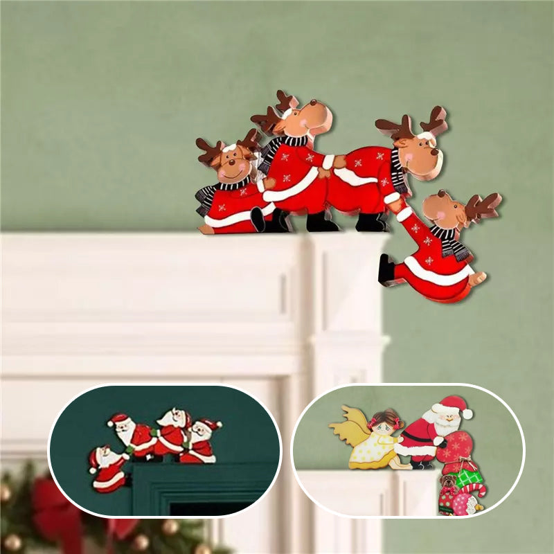 Festive Door Frame Ornament for Holiday Cheer