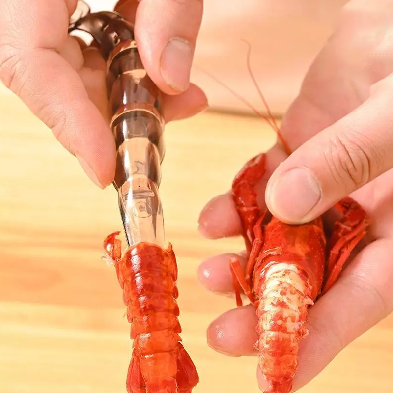 Shelling Tool for Shrimp – Easy Peeler