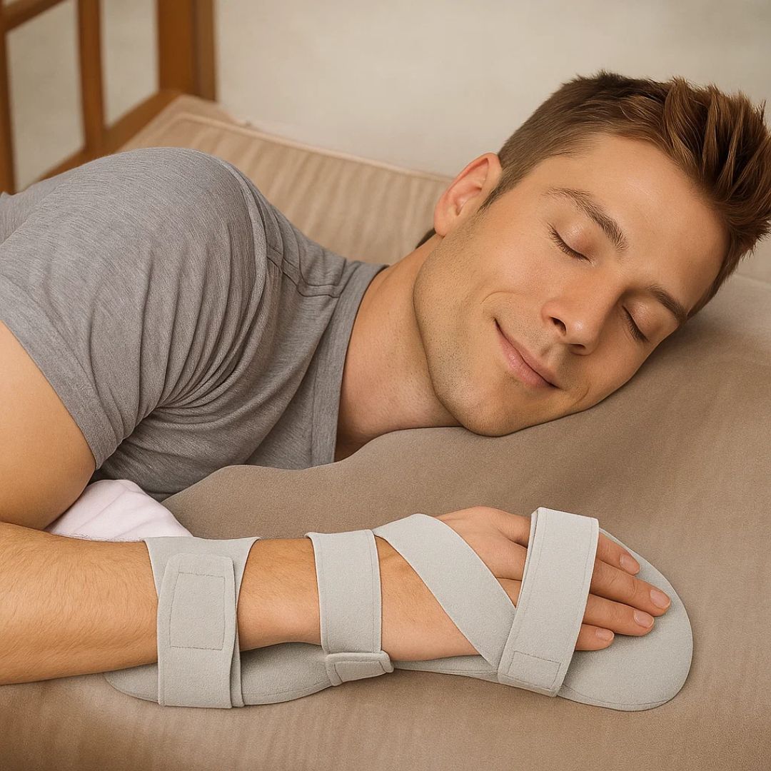 Adjustable Comfort Brace for Hand Recovery and Mobility