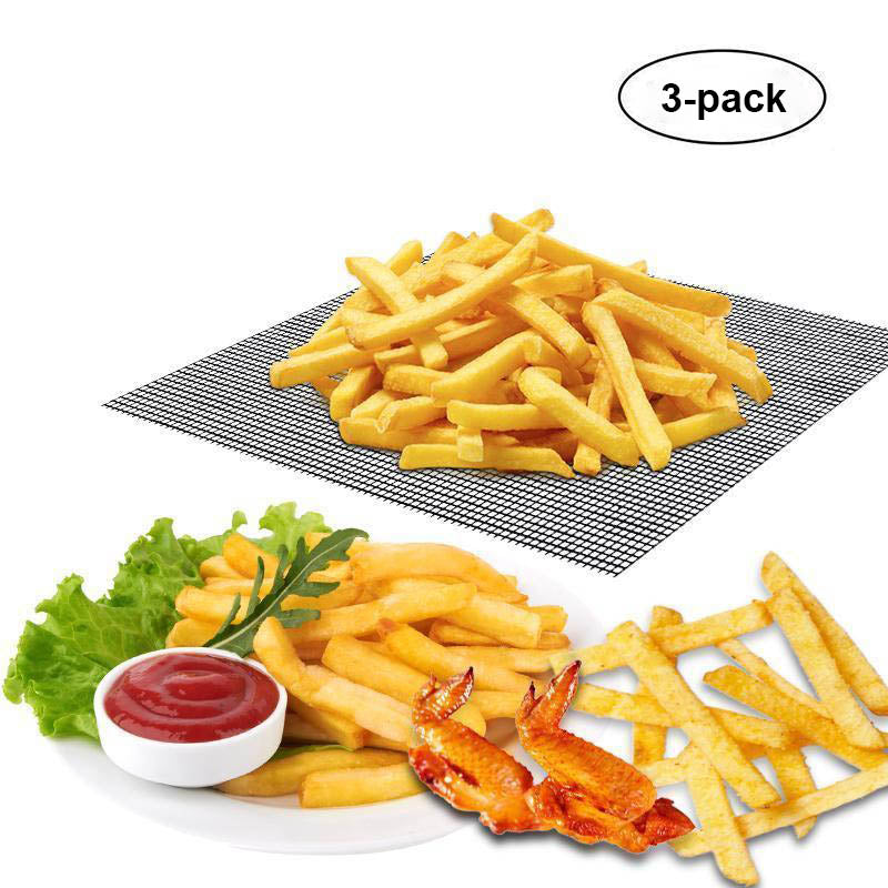 Reusable Non-Stick BBQ Grill Mat - Heat Resistant Cooking Surface