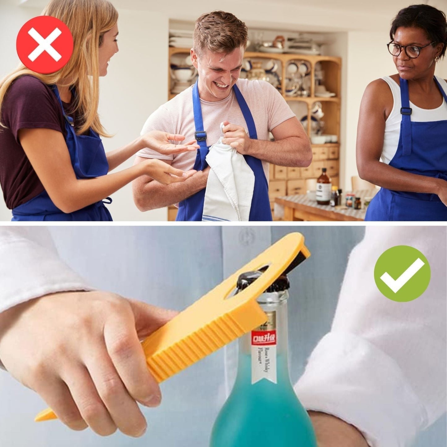 Comfortable Grip Bottle Opener for Easy Use