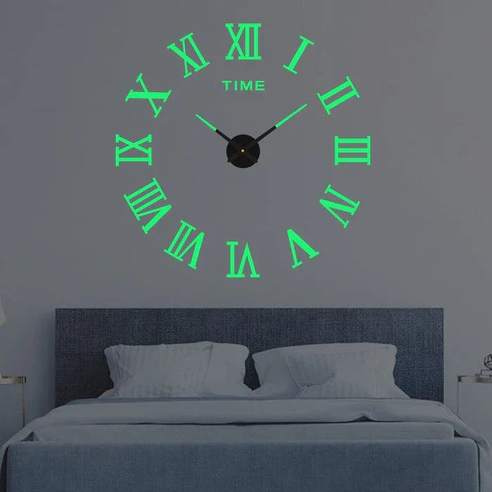 Silent Analog Wall Clock - Modern Decor for Any Space