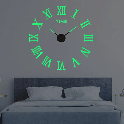 Silent Analog Wall Clock - Modern Decor for Any Space