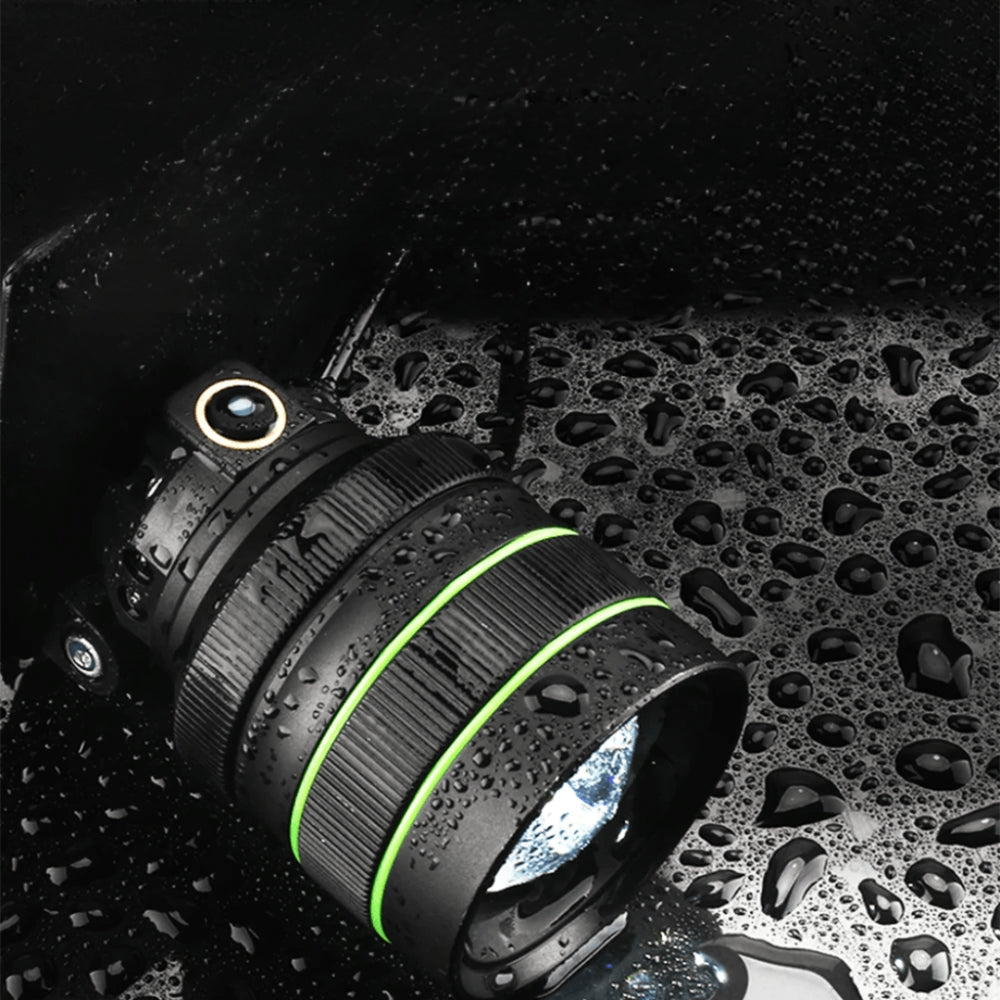 10,000 Lumen Headlamp with Adjustable Beam and Power Bank Function