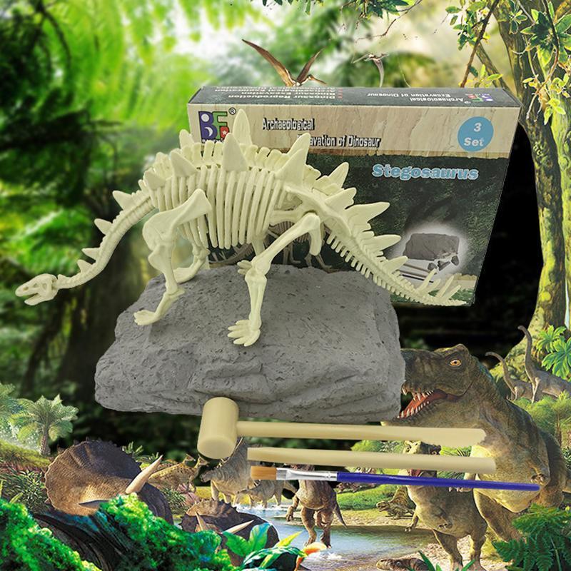 Archaeological Dinosaur Figure Toy for Kids