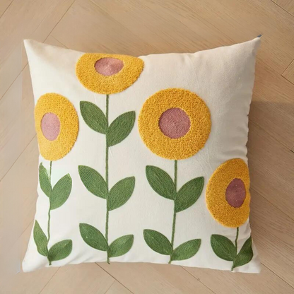 Nature-Inspired Decorative Cushion Cover