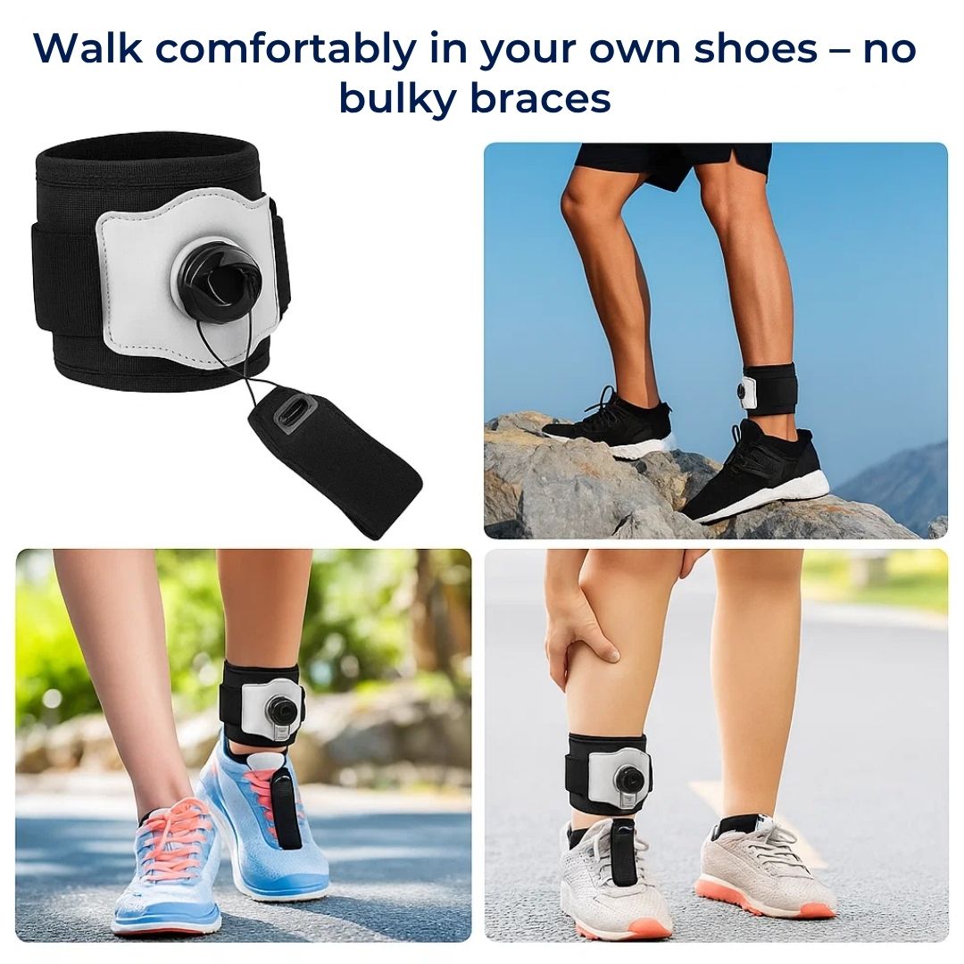 Lightweight Adjustable AFO Brace – Breathable Design for Balance & Stability