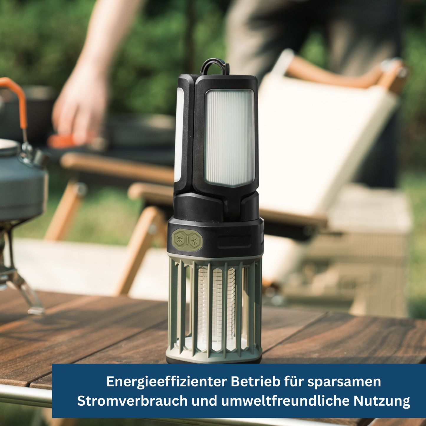 Mosquito Shield LED Lantern: Dual-Function Comfort