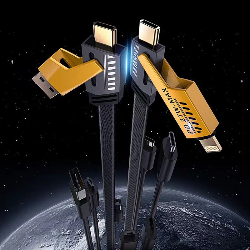 All-in-One 65W Rapid Charge Cable for Every Device
