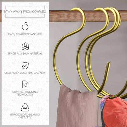5-Piece Stylish Hook Hanger Set for Home Organization