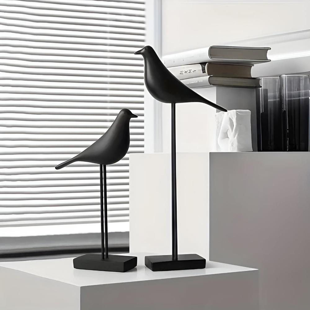 Elegant Minimalist Bird Figurines for Stylish Spaces