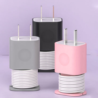 Dual Function Silicone Charger Shield and Organizer