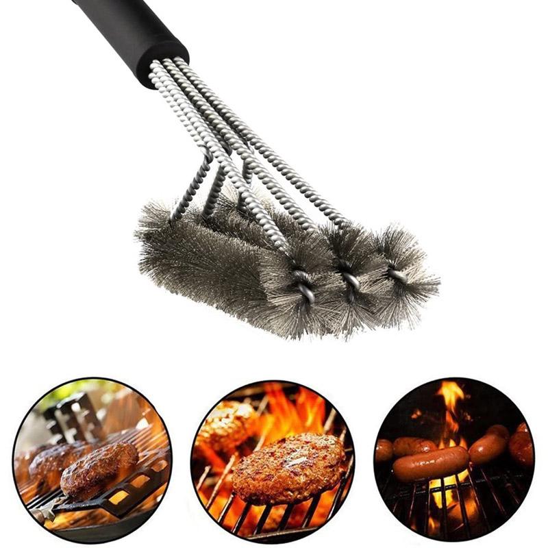 18-Inch Versatile Grill Cleaning Brush | CleanSweep Pro
