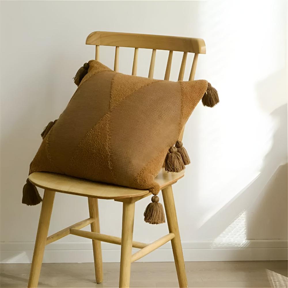 Chic Comfort Pillows with Playful Tassels