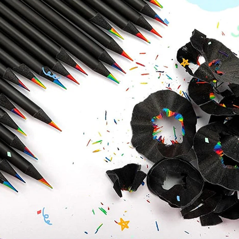 Whimsical Color Splash Pencils for Vibrant Creations