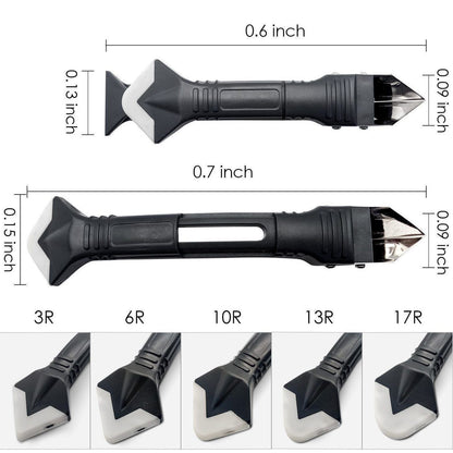 Silicone Sealing Tools Set - 3-in-1 Multi-Function Kit