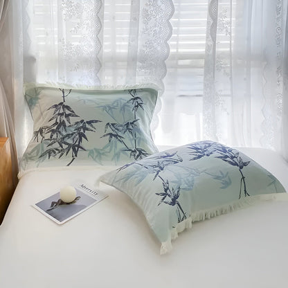 Eco-Friendly Reversible Throw Blanket for Summer Comfort