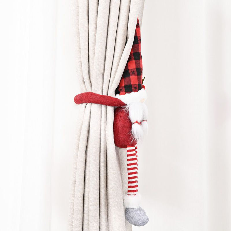 Festive Curtain Clips - Whimsical Holiday Decor