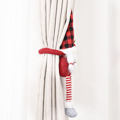 Festive Curtain Clips - Whimsical Holiday Decor