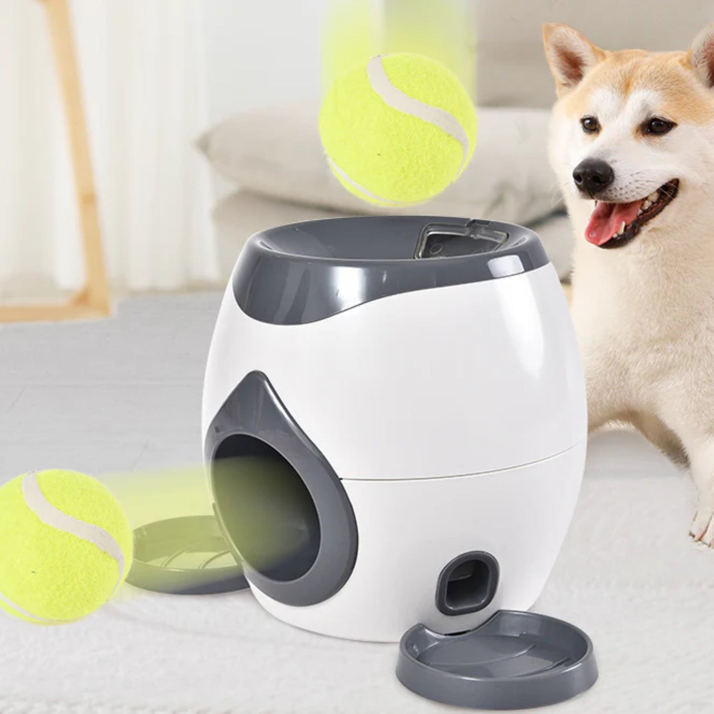 Automatic Ball Launcher for Active Dogs and Their Owners
