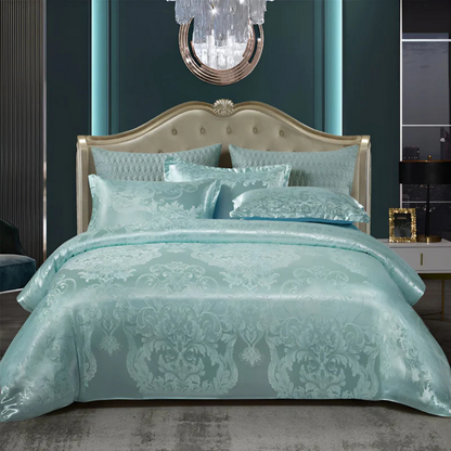 Luxury Satin Duvet Cover Set with Pillowcases – Soft and Breathable