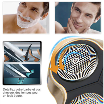 Ultimate 3-in-1 Rechargeable Grooming Kit for Men
